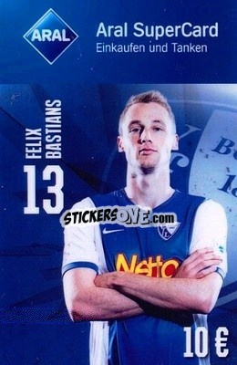 Sticker Felix Bastians - VfL Bochum 2014-2015
 n. 13 - Aral