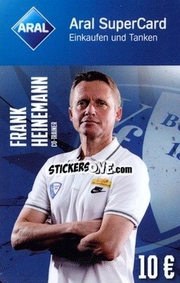 Sticker Frank Heinemann - VfL Bochum 2014-2015
 - Aral