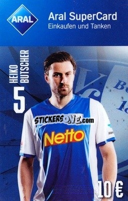 Sticker Heiko Butscher - VfL Bochum 2014-2015
 n. 6 - Aral