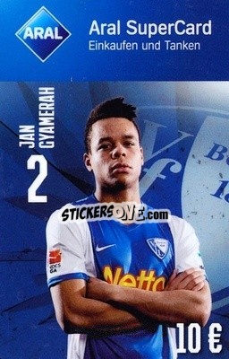 Sticker Jan Gyamerah - VfL Bochum 2014-2015
 - Aral
