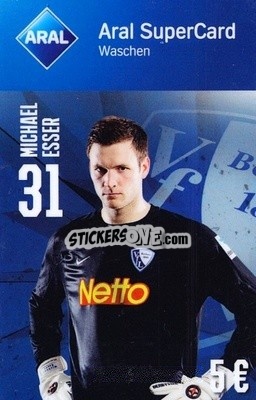 Sticker Michael Esser - VfL Bochum 2014-2015
 - Aral