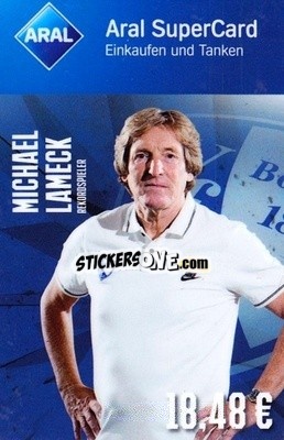 Sticker Michael Lameck - VfL Bochum 2014-2015
 - Aral