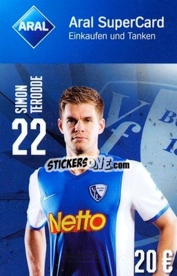 Sticker Simon Terodde - VfL Bochum 2014-2015
 n. 20 - Aral