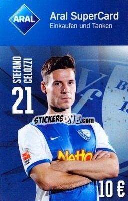 Sticker Stefano Celozzi - VfL Bochum 2014-2015
 n. 19 - Aral