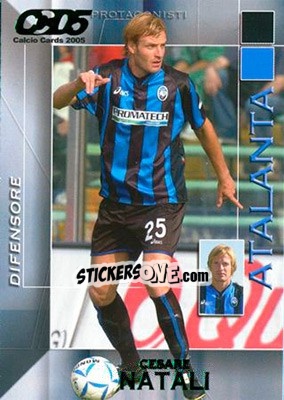 Sticker Cesare Natali - Calcio Cards 2004-2005 - Panini