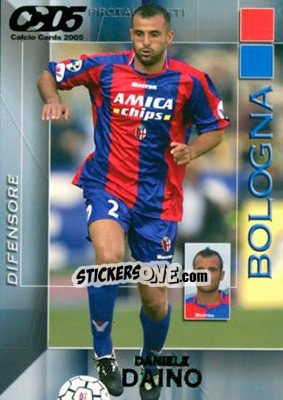Sticker Daniele Daino - Calcio Cards 2004-2005 n. 11 - Panini