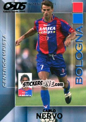 Sticker Carlo Nervo - Calcio Cards 2004-2005 - Panini