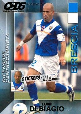 Sticker Luigi Di Biagio - Calcio Cards 2004-2005 n. 21 - Panini