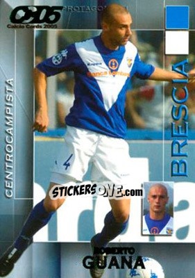 Sticker Roberto Guana - Calcio Cards 2004-2005 n. 23 - Panini