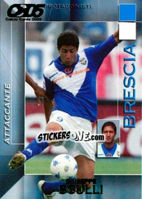 Sticker Giuseppe Sculli - Calcio Cards 2004-2005 n. 26 - Panini