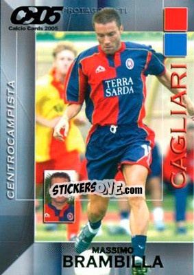 Sticker Massimo Brambilla - Calcio Cards 2004-2005 - Panini