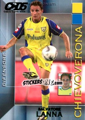 Cromo Salvatore Lanna - Calcio Cards 2004-2005 n. 39 - Panini