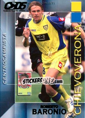 Sticker Roberto Baronio - Calcio Cards 2004-2005 - Panini