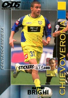 Sticker Matteo Brighi - Calcio Cards 2004-2005 - Panini