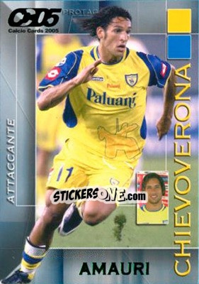 Sticker Amauri - Calcio Cards 2004-2005 - Panini
