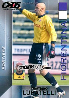 Sticker Cristiano Lupatelli - Calcio Cards 2004-2005 n. 46 - Panini