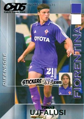 Sticker Tomas Ujfalusi - Calcio Cards 2004-2005 - Panini