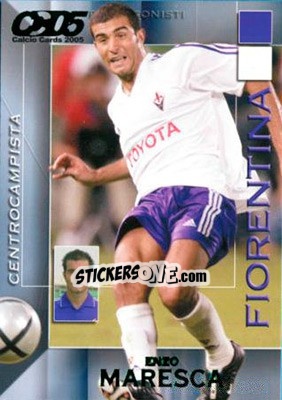 Sticker Enzo Maresca - Calcio Cards 2004-2005 n. 51 - Panini