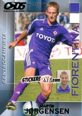 Sticker Martin Jorgensen - Calcio Cards 2004-2005 n. 52 - Panini