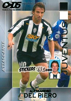 Cromo Alessandro Del Piero - Calcio Cards 2004-2005 - Panini