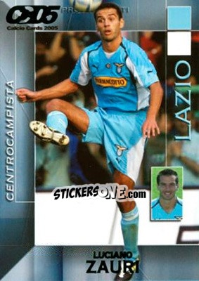 Sticker Luciano Zauri - Calcio Cards 2004-2005 n. 76 - Panini