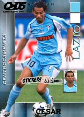 Sticker Cesar - Calcio Cards 2004-2005 - Panini