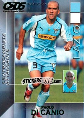 Sticker Paolo Di Canio - Calcio Cards 2004-2005 n. 81 - Panini