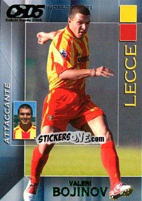 Sticker Valeri Bojinov - Calcio Cards 2004-2005 n. 90 - Panini