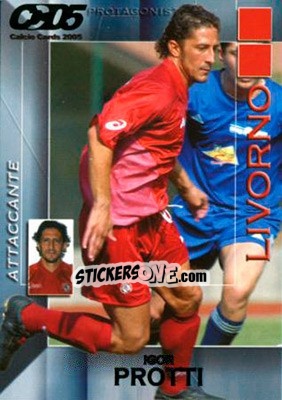 Sticker Igor Protti - Calcio Cards 2004-2005 n. 99 - Panini