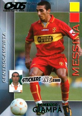 Sticker Domenico Giampa - Calcio Cards 2004-2005 - Panini