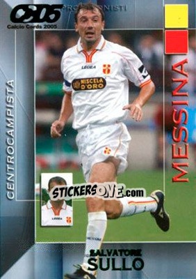 Sticker Salvatore Sullo - Calcio Cards 2004-2005 - Panini