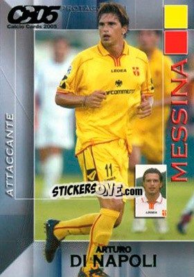Sticker Arturo Di Napoli - Calcio Cards 2004-2005 n. 106 - Panini