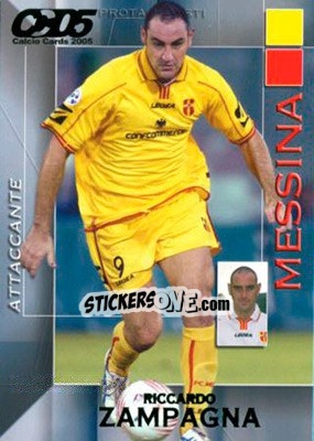 Sticker Riccardo Zampagna - Calcio Cards 2004-2005 - Panini