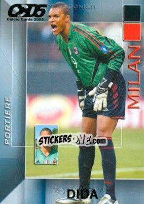 Sticker Dida - Calcio Cards 2004-2005 n. 109 - Panini