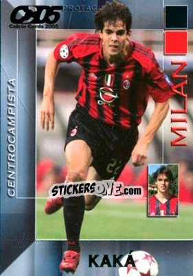 Sticker Kaka - Calcio Cards 2004-2005 n. 116 - Panini