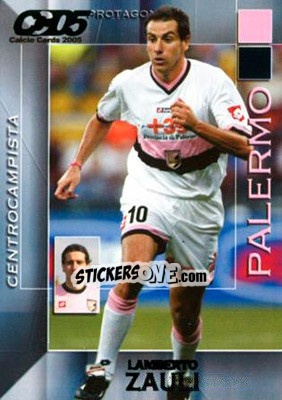 Cromo Lamberto Zauli - Calcio Cards 2004-2005 n. 125 - Panini