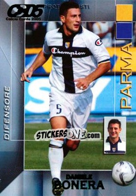 Sticker Daniele Bonera - Calcio Cards 2004-2005 n. 128 - Panini