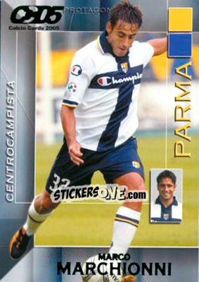 Sticker Marco Marchionni - Calcio Cards 2004-2005 - Panini