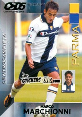 Sticker Marco Marchionni - Calcio Cards 2004-2005 n. 132 - Panini