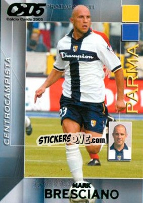 Sticker Mark Bresciano - Calcio Cards 2004-2005 n. 133 - Panini