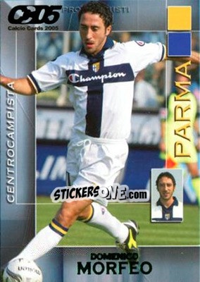 Sticker Domenico Morfeo - Calcio Cards 2004-2005 n. 134 - Panini