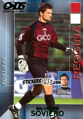 Sticker Salvatore Soviero - Calcio Cards 2004-2005 n. 136 - Panini