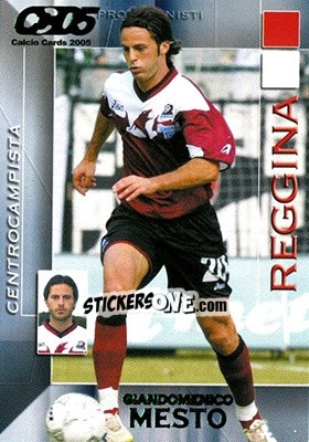 Figurina Giandomenico Mesto - Calcio Cards 2004-2005 - Panini