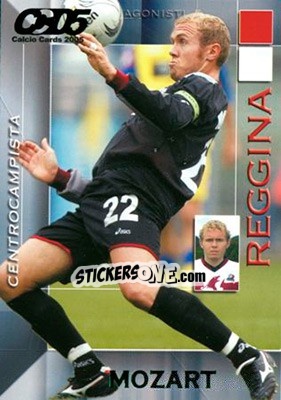Sticker Mozart - Calcio Cards 2004-2005 n. 140 - Panini