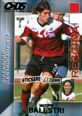 Sticker Iacopo Balestri - Calcio Cards 2004-2005 n. 142 - Panini