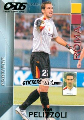 Sticker Ivan Pelizzoli - Calcio Cards 2004-2005 n. 145 - Panini