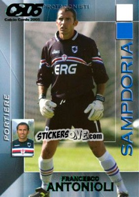 Sticker Francesco Antonioli - Calcio Cards 2004-2005 n. 154 - Panini