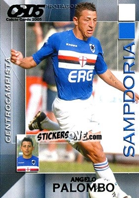 Sticker Angelo Palombo - Calcio Cards 2004-2005 n. 158 - Panini