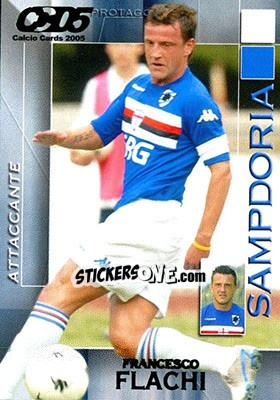 Sticker Francesco Flachi - Calcio Cards 2004-2005 n. 161 - Panini