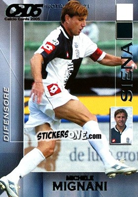 Sticker Michele Mignani - Calcio Cards 2004-2005 n. 165 - Panini